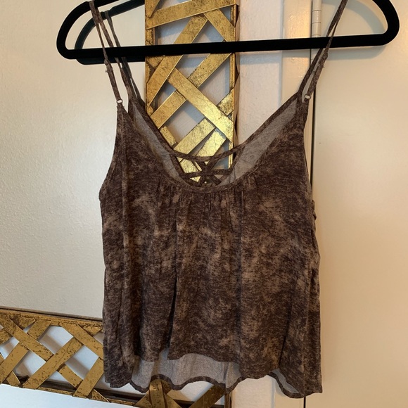 Brown crop top - Picture 3 of 3